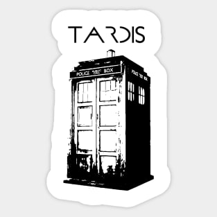 tardis Sticker